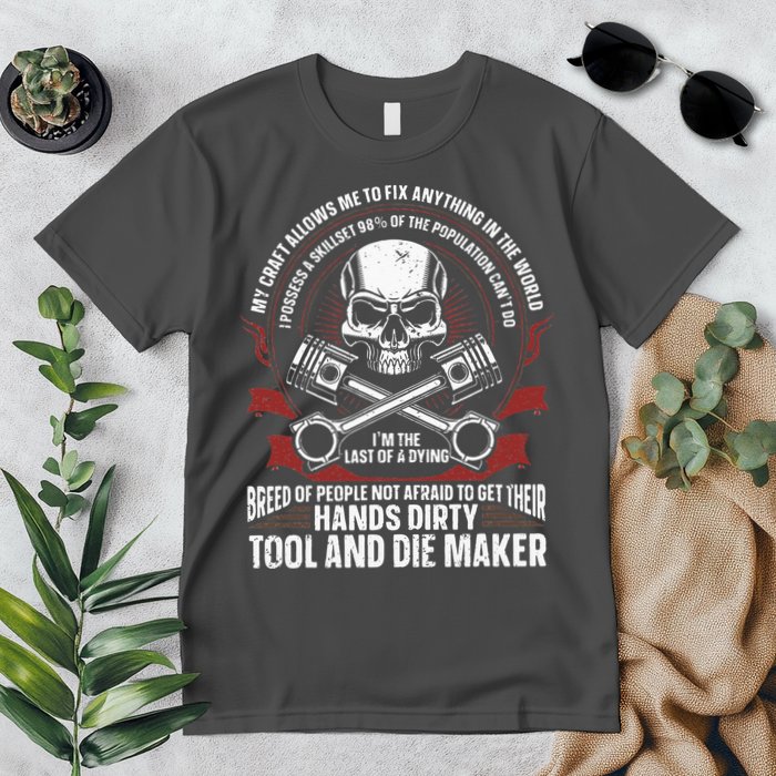 Machining Machinist Tool And Die Maker Premium T-Shirt