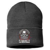 Machining Machinist Tool And Die Maker Sustainable Knit Beanie
