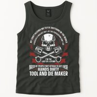 Machining Machinist Tool And Die Maker Tank Top