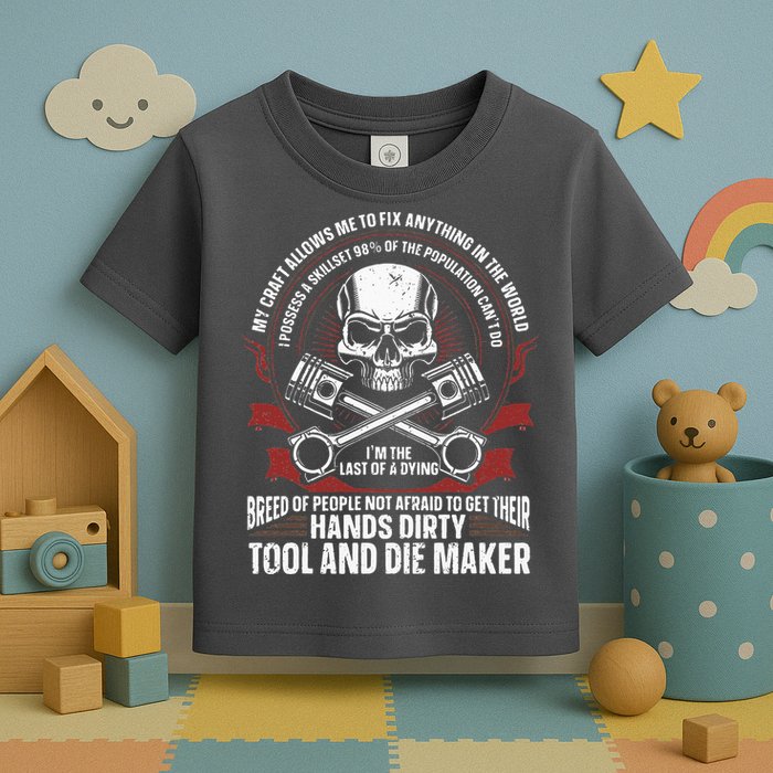 Machining Machinist Tool And Die Maker Toddler T-Shirt