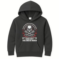 Machining Machinist Tool And Die Maker Kids Hoodie