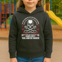 Machining Machinist Tool And Die Maker Kids Hoodie