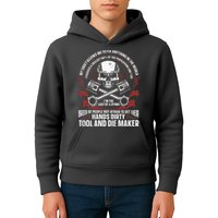 Machining Machinist Tool And Die Maker Kids Hoodie