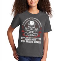 Machining Machinist Tool And Die Maker Kids T-Shirt