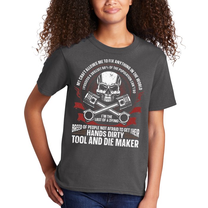 Machining Machinist Tool And Die Maker Kids T-Shirt