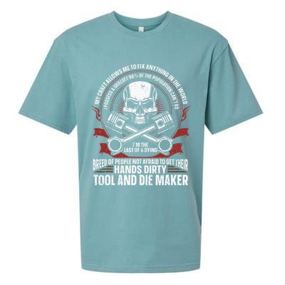 Machining Machinist Tool And Die Maker Sueded Cloud Jersey T-Shirt