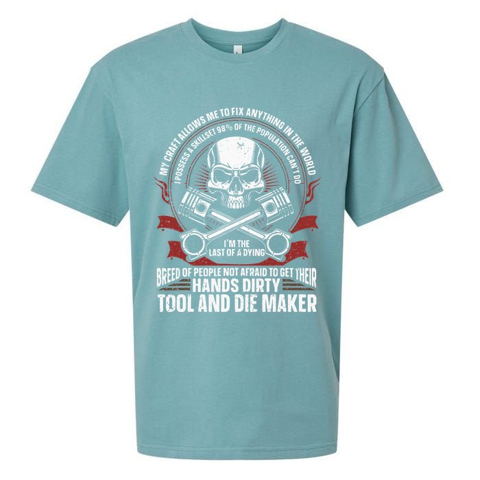 Machining Machinist Tool And Die Maker Sueded Cloud Jersey T-Shirt