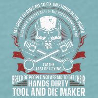 Machining Machinist Tool And Die Maker Sueded Cloud Jersey T-Shirt