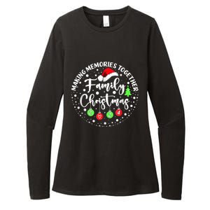 Making Memories Together Cute Family Christmas 2024 Womens CVC Long Sleeve Shirt