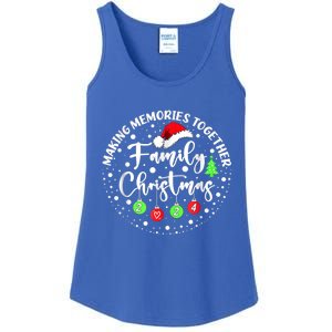 Making Memories Together Cute Family Christmas 2024 Ladies Essential Tank