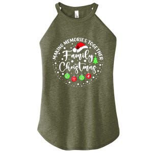 Making Memories Together Cute Family Christmas 2024 Women's Perfect Tri Rocker Tank