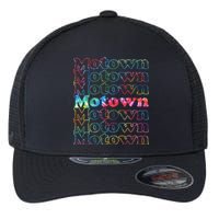 Motown Music Tie Dye Flexfit Unipanel Trucker Cap