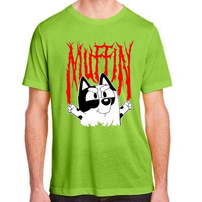 Muffin Metal Tan Blue Heeler Muffin Emotions Adult ChromaSoft Performance T-Shirt