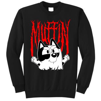 Muffin Metal Tan Blue Heeler Muffin Emotions Sweatshirt