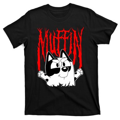 Muffin Metal Tan Blue Heeler Muffin Emotions T-Shirt