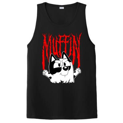 Muffin Metal Tan Blue Heeler Muffin Emotions PosiCharge Competitor Tank