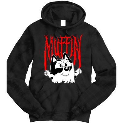 Muffin Metal Tan Blue Heeler Muffin Emotions Tie Dye Hoodie