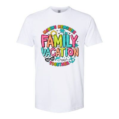 Making Memories Together Family Vacation 2024 Softstyle® CVC T-Shirt