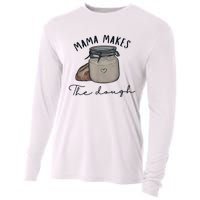 Mama Makes The Dough Sour Dough Bread Homemade Mom Cooling Performance Long Sleeve Crew