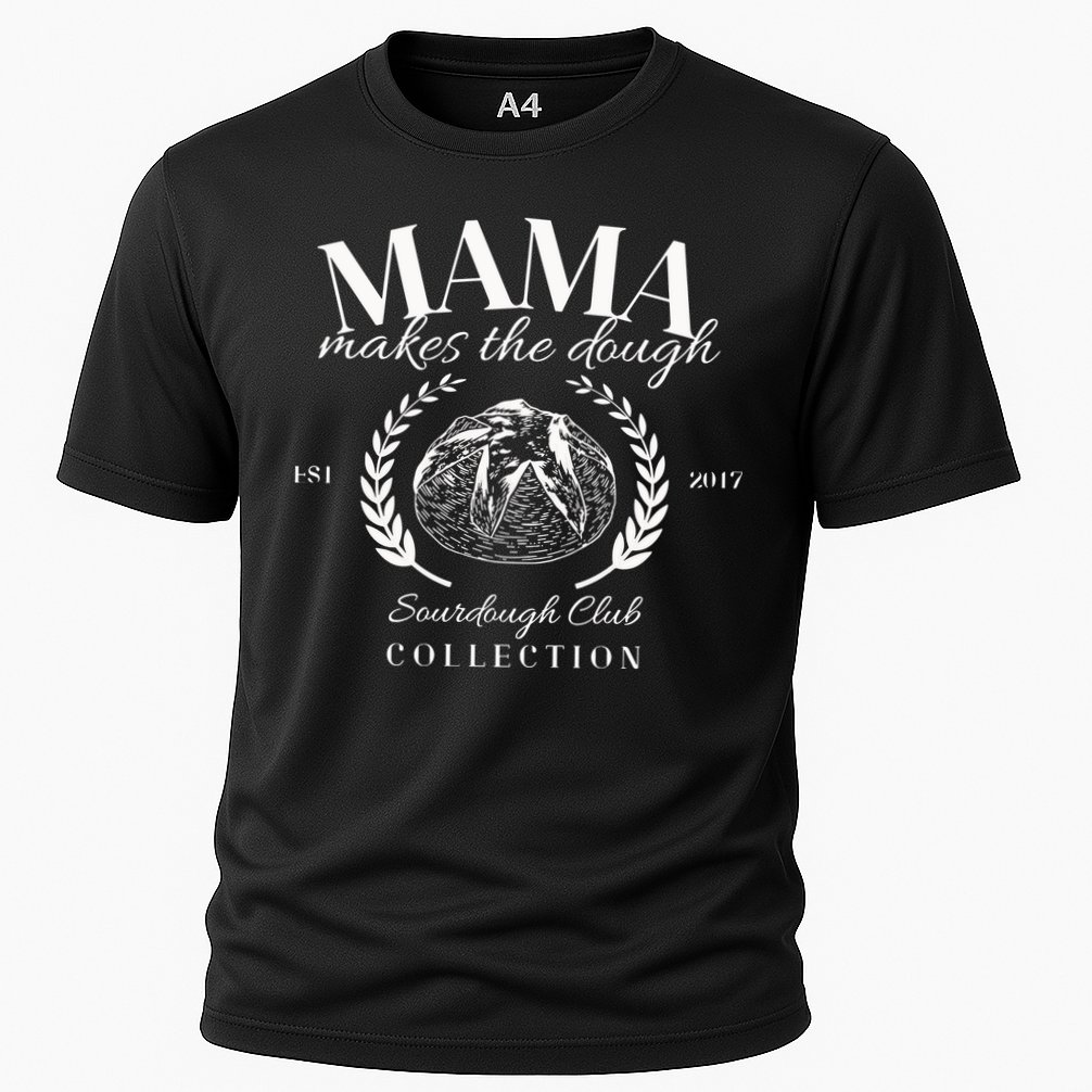 Mama Makes The Dough Homesteader Gifts For Mom Cooling Performance Crew T-Shirt