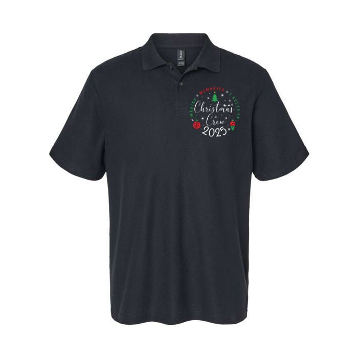 Making Momories Together Christmas Holiday Christmas Crew 2025 Softstyle Adult Sport Polo