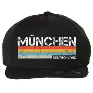 Munich Wool Snapback Cap