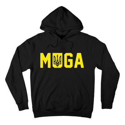 Muga Make Ukraine Great Again Support Tall Hoodie