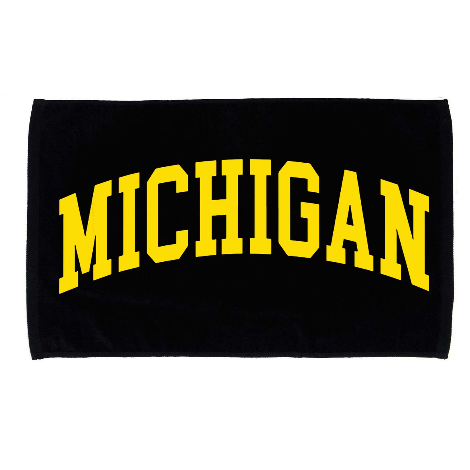 Michigan Mi Usa United States Font Microfiber Hand Towel