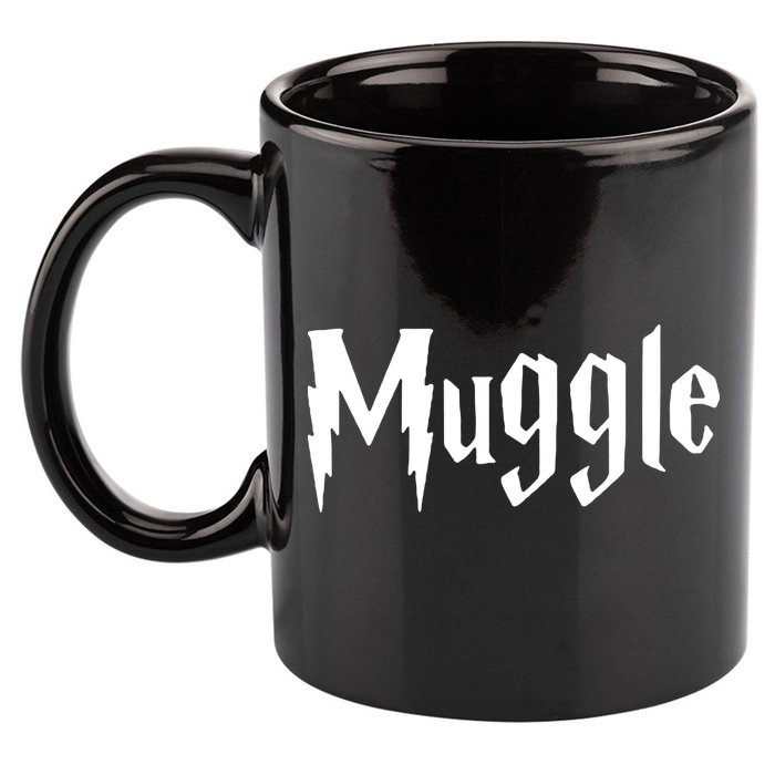 Muggle 11oz C Handle Ceramic Mug