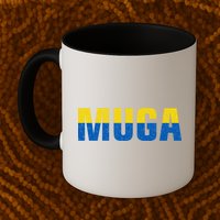 Muga Make Ukraine Great Again Ukraine Flag Mug