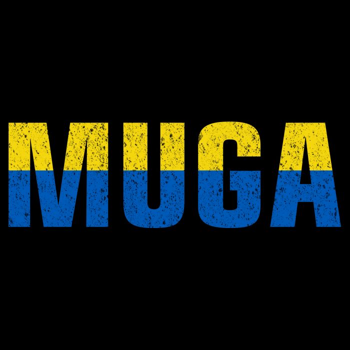 Muga Make Ukraine Great Again Ukraine Flag Mug
