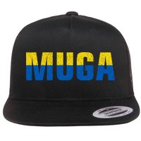 Muga Make Ukraine Great Again Ukraine Flag Flatbill Hat
