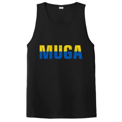 Muga Make Ukraine Great Again Ukraine Flag PosiCharge Competitor Tank