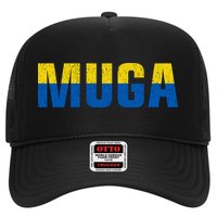 Muga Make Ukraine Great Again Ukraine Flag Trucker Hat