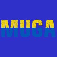 Muga Make Ukraine Great Again Ukraine Flag Polo