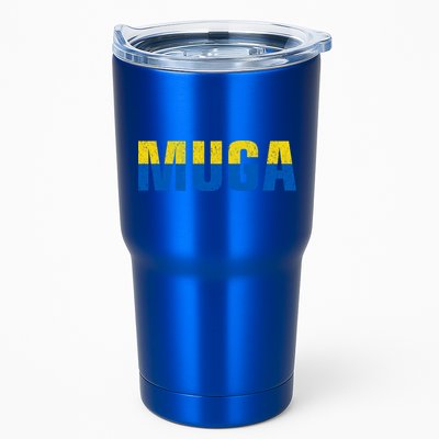 Muga Make Ukraine Great Again Ukraine Flag Tumbler