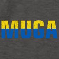 Muga Make Ukraine Great Again Ukraine Flag Vector Backpack