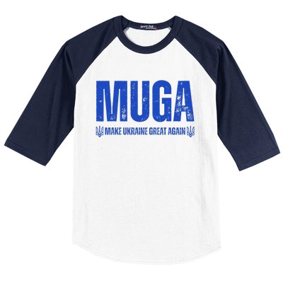 Muga Make Ukraine Great Again Support Baseball Sleeve Shirt