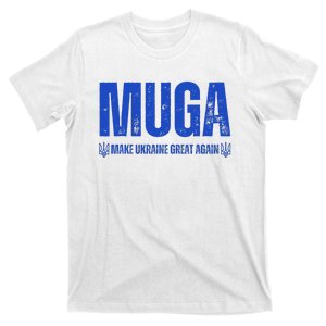 Muga Make Ukraine Great Again Support T-Shirt