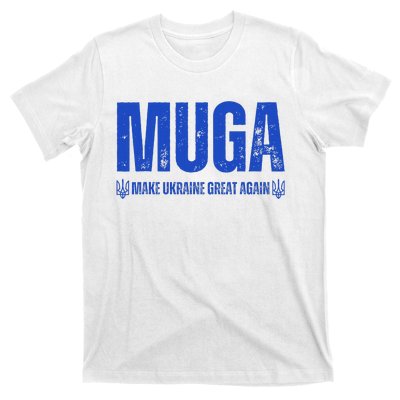 Muga Make Ukraine Great Again Support T-Shirt