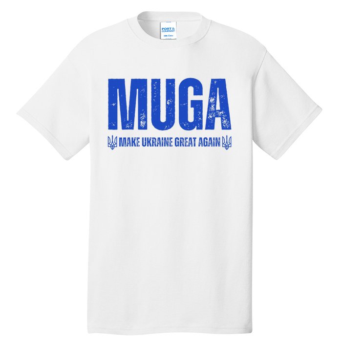 Muga Make Ukraine Great Again Support Tall T-Shirt