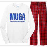 Muga Make Ukraine Great Again Support Long Sleeve Pajama Set