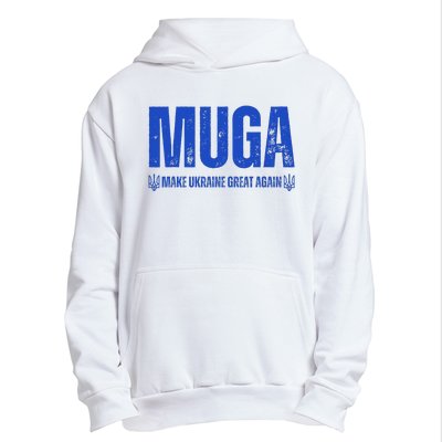 Muga Make Ukraine Great Again Support Urban Pullover Hoodie