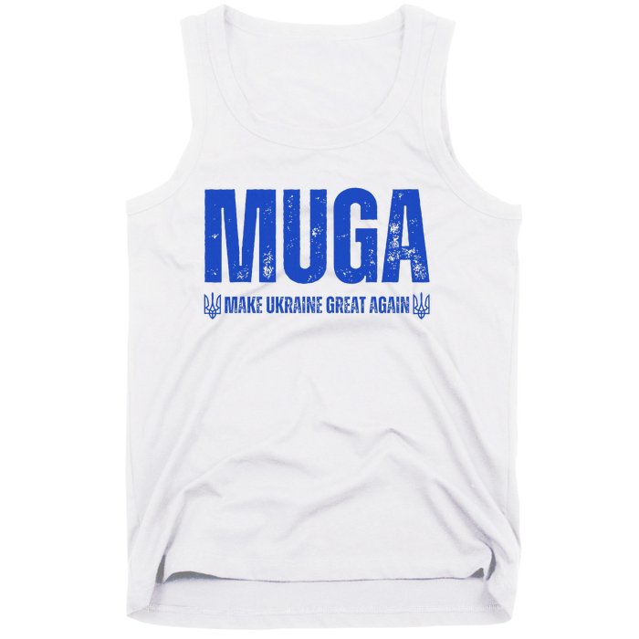 Muga Make Ukraine Great Again Support Tank Top