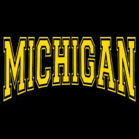 Michigan MI USA United States Font Cooling Performance Crew T-Shirt