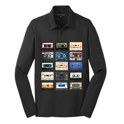 Music Silk Touch Performance Long Sleeve Polo