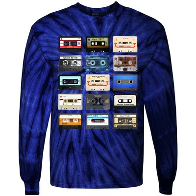 Music Tie-Dye Long Sleeve Shirt