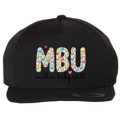 Mbu Mother Unit Therapist Happy Valentine Day Gift Wool Snapback Cap