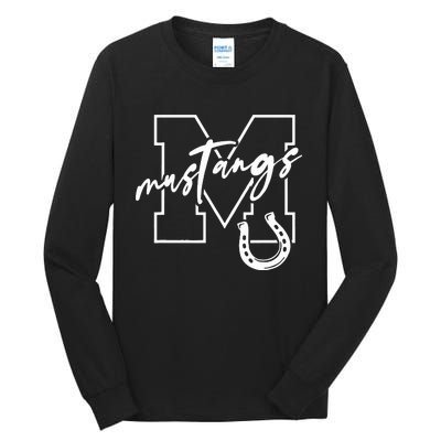 Mustangs Tall Long Sleeve T-Shirt