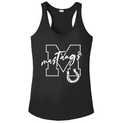 Mustangs Ladies PosiCharge Competitor Racerback Tank